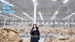 Hesco বাধা শক্তিশালী প্রতিরক্ষা বন্যা সুরক্ষা