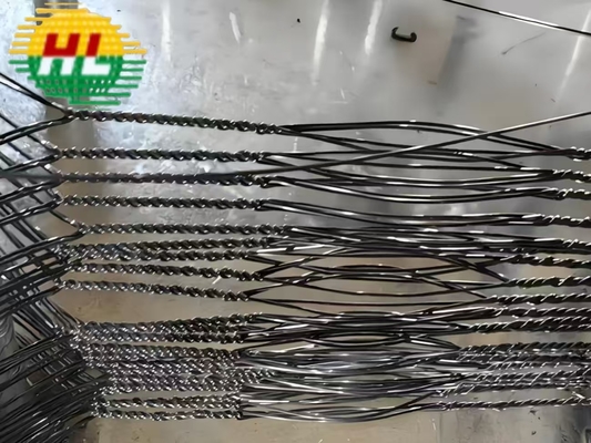 তারের ব্যাসার্ধ 0.5mm লোহা প্রতিরক্ষা বাধা লুকানো বাধা ডিসক্রিট এনট্যাগমেন্ট নেট ড্রোন জন্য